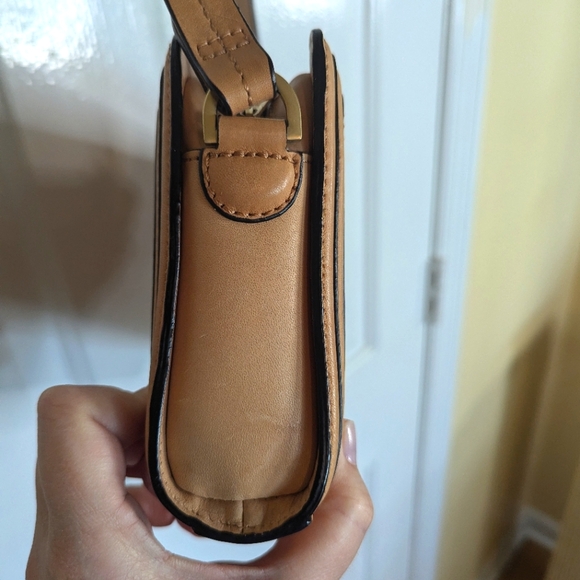 Saturday by Kate Spade Classic Tan Leather Pocketbook - Picture 6 of 13